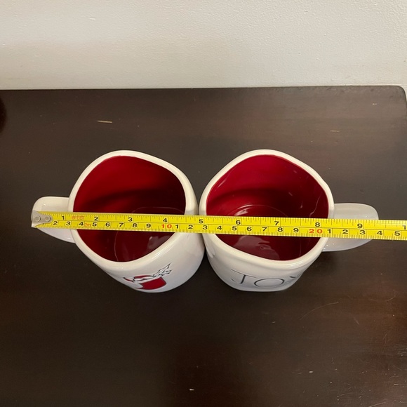 New Rae Dunn Set of 2 “JOY” Mugs - Picture 6 of 7
